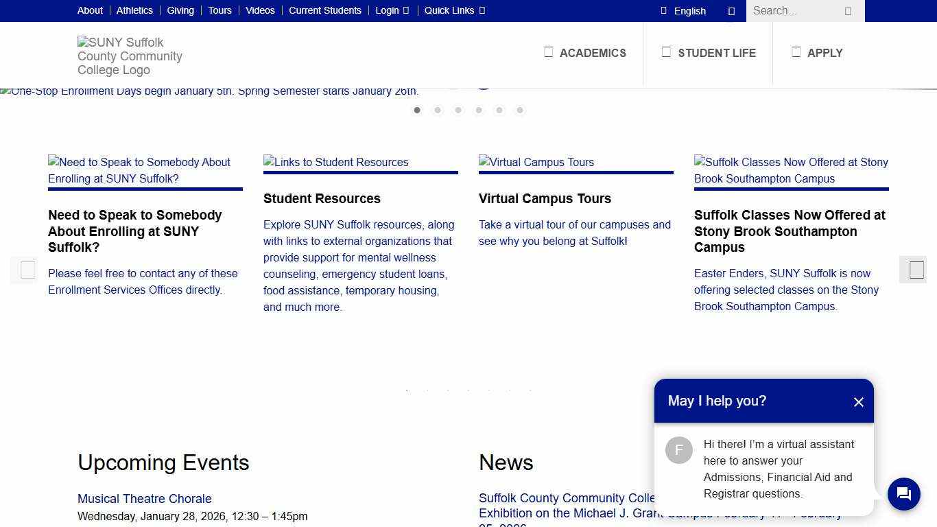 Suffolk County Community College - Home of the Sharks